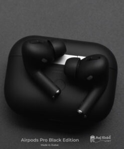 Airpods Pro Black Edition on mat