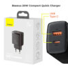 Baseus 20W Compact Quick Charger Cn White Uc 20W 2 | Aajkinbo.net